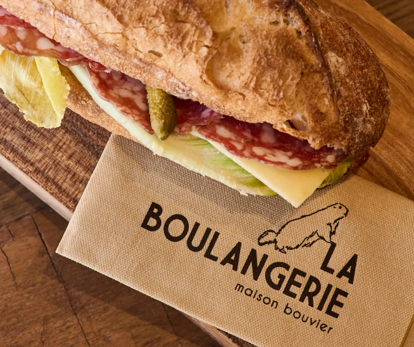 Un sandwich à emporter